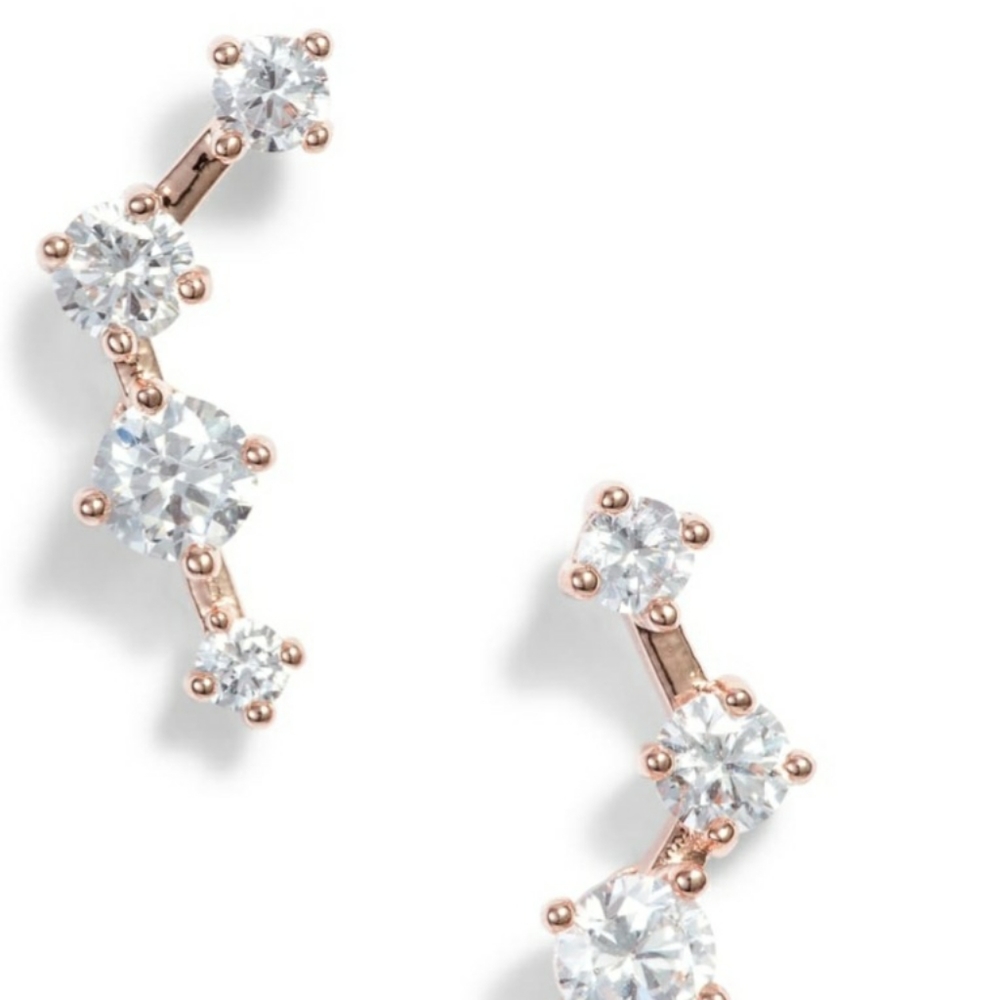 🎁 Ear Crawlers Rose Gold